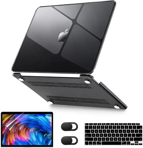 Compatible with MacBook Air 13 inch Case (Models: A1369 / A1466, Older Version 2010-2017 Release), Plastic Hard Case + Keyboard Cover + Screen