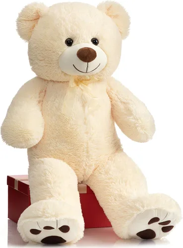 Miniatura 9 de HollyHOME oso de peluche gigante, animal de peluche, diseño de oso grande de 36 pulgadas