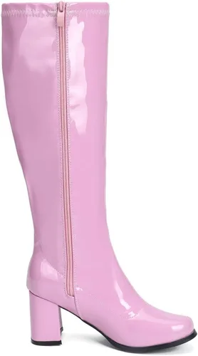 Miniatura 2 de LIURUIJIA Botas Go Go para mujer sobre la rodilla, talón con cremallera, XZ-YX-01-XK