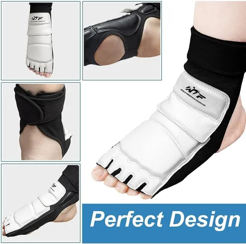 Miniatura 5 de Equipo de protección para Taekwondo Sparring Protector de pie para Karate Boxeo Sparring Protector de pie, Equipo de protección para pies de artes