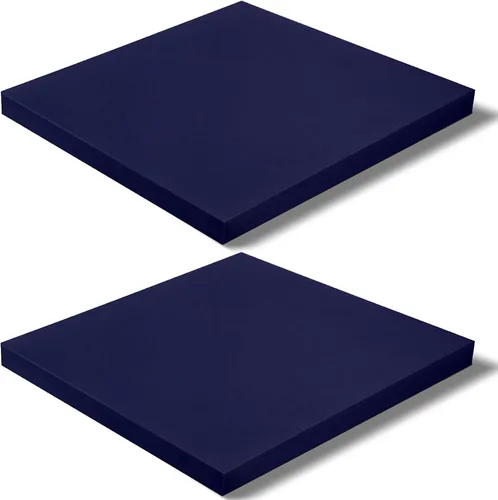 Miniatura 9 de Tegeme Paquete de 2 manteles cuadrados ajustables con elástico de 34 x 34 pulgadas, manteles pequeños de elastano elásticos plegables y lavables