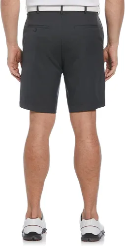Miniatura 2 de PGA Tour Pantalones cortos de golf para hombre de 9 pulgadas con cintura expandible, parte delantera plana, absorben la humedad, protección solar