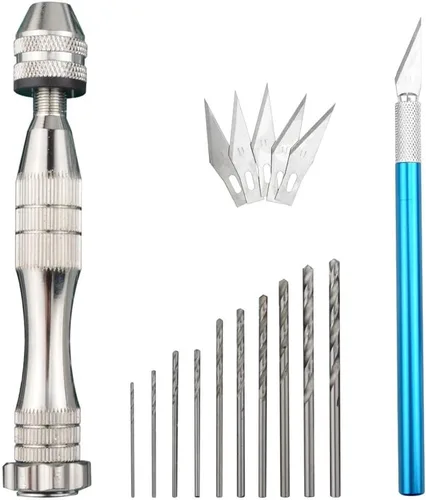Miniatura 3 de Kit de herramientas profesionales de 33 piezas, modelador, herramientas básicas, juego de manualidades, kit de herramientas de construcción