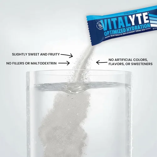 Miniatura 3 de Vitalyte Mezcla de bebida en polvo de electrolitos, mezcla de hidratación de electrolitos isotónicos, paquete de caja a granel