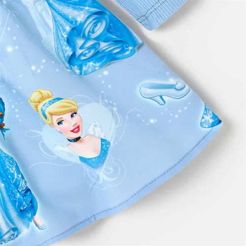 Miniatura 6 de Disney Princess Baby Toddler Girl Flutter Long Sleeves Tulle Dress Birthday Costume Outfit
