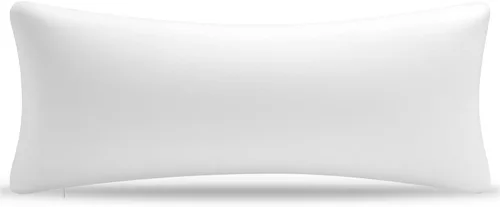 Miniatura 9 de AM AEROMAX Almohada de espuma viscoelástica de 12 × 20 pulgadas (paquete de 4) – Cojín rectangular para cojín decorativo, cama, sofá, no se deforma