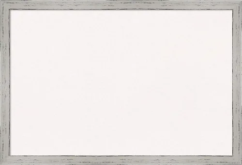 Miniatura 65 de Amanti Art Tablero de corcho blanco para pared (32 x 24) con marco de madera blanco blanco y blanco, tablero de corcho mediano para oficina, tablero