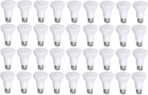 Miniatura 11 de Bioluz LED Paquete de 4 Bombillas LED BR20 Luz de Inundación Interior R20 Regulables Alto CRI 2700K Blanco Cálido, Equivalente a 50 Vatios Usa 7W