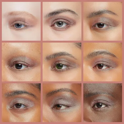 Miniatura 4 de FOCALLURE - Sombra de ojos en barra cremosa con acabado mate y brillante, lápiz iluminador suave y brillante para mujeres, maquillaje de sombra