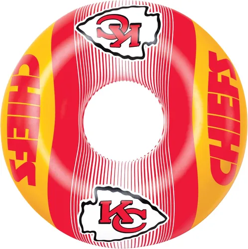 Miniatura 20 de BigMouth - Flotadores inflables para piscina de 36 pulgadas, con licencia oficial de la NFL, tubo interior para adultos y adolescentes