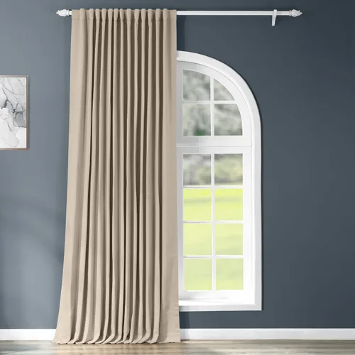 Miniatura 11 de HPD Half Price Drapes Cortinas extra anchas de oscurecimiento de habitación para dormitorio y sala de estar, 100 x 84 (1 panel), BOCH-120601-84-DW