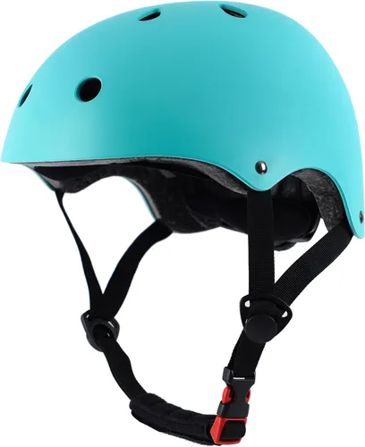 Miniatura 9 de Casco de bicicleta para niños pequeños, 2 tamaños ajustables, para niños y niñas, multideporte, ajustable, para scooter, bicicleta, monopatín