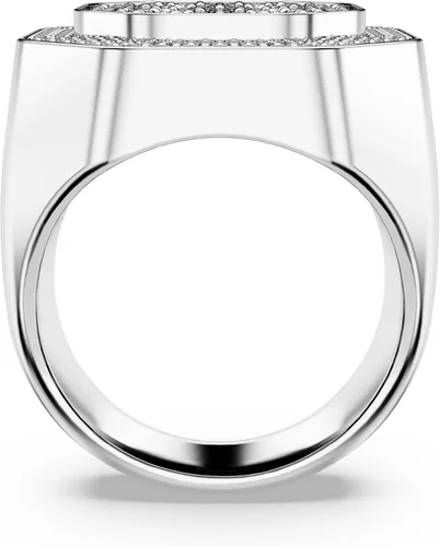 Miniatura 4 de SWAROVSKI Anillo de cóctel Dextera, cara octogonal con pavé de cristal