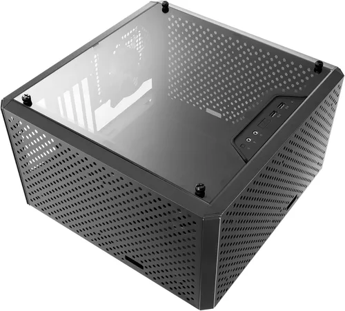 Miniatura 16 de Cooler Master MasterBox Q300L Torre Micro-ATX con filtro de polvo de diseño magnético, panel lateral acrílico transparente, E/S ajustable y flujo