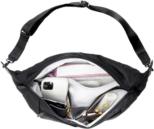 Miniatura 6 de Itzy Ritzy's Ritzy Pack Fanny Pack & Crossbody Diaper Bag - Multi-Use Lightweight Bag Features 6 Pockets & an Adjustable Strap - Wear As a