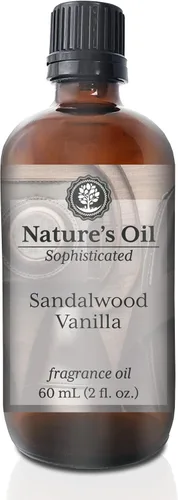 Aceite aromático de vainilla de sándalo para perfume, colonia, aceite de barba, difusores, fabricación de jabón, fabricación de velas, loción,