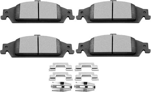 Miniatura 16 de SCITOO Kits de pastillas de freno semimetálicas D757 - Reemplazo trasero para Ford Excursion 2000-2005, F-250 Super Duty 1999-2004, F-350 Super Duty