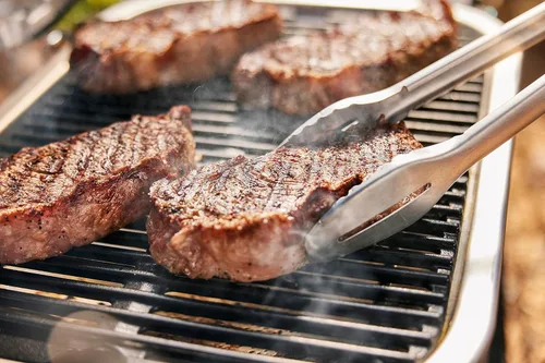 Miniatura 15 de Weber Lumin - Parrilla de barbacoa eléctrica compacta para exteriores, color negro - Ideal para espacios pequeños como patios, balcones y terrazas