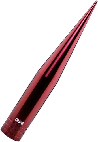 Miniatura 2 de TRUE SPIKE Fat Spike - Antena roja de calibre pesado mecanizado CNC de aluminio compatible con Chevy Silverado 1500 2500 3500 07-20
