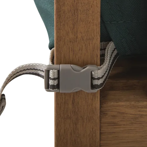 Miniatura 10 de Classic Accessories Ravenna - Cojín rectangular para asiento de patio, Gris topo oscuro