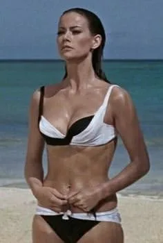 Miniatura 5 de Bond Girl" Gargantilla de perlas de concha blanca y negra (simulada), 16 pulgadas, Resina