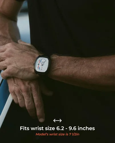 Miniatura 2 de LIV Rebel-AR Swiss Automatic Elaboré Grade, 26-Jewel Movement - 42.0 mm Rectangular Curved Case- IP Surgical Grade 316L Stainless Steel-Multi-Layer
