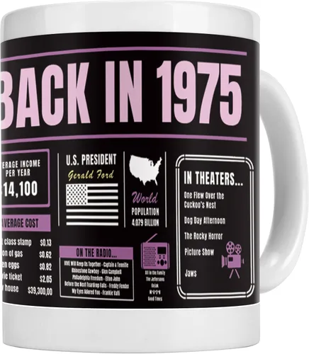 Miniatura 86 de Decoraciones de cumpleaños número 51, taza de café Back In 1972, regalos de cumpleaños de 51 años para hombres, mujeres, amigos, compañeros de De
