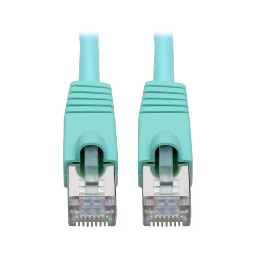 Miniatura 50 de Tripp Lite Cable Ethernet Cat6a 10G, cable de conexión de red STP moldeado sin enganches (RJ45 M/M), negro, 35 pies/34.8 ft, garantía