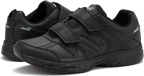 Avia Avi-Union II - Zapatos antideslizantes con correa para mujer, cómodos zapatos de seguridad para el trabajo, enfermería, restaurantes y caminar