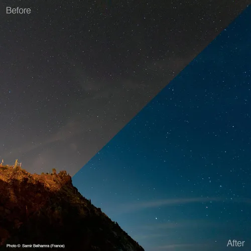 Miniatura 3 de Filtro de contaminación lumínica Haida Clear-Night NanoPro Filtro de vidrio óptico mejora la visibilidad, reducción de fuentes de luz artificial