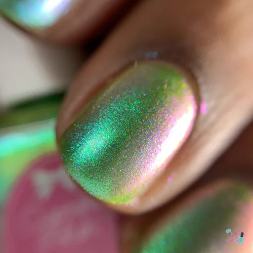 Miniatura 7 de Eldhraun - Esmalte de uñas verde guisante que cambia de esmalte de uñas por Cupcake Polish
