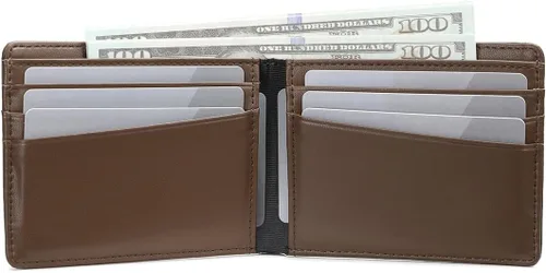 Miniatura 33 de Lanyani Carteras RFID Bifold Simple