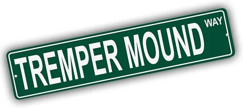 Miniatura 129 de Ohio Mountains Pick Your Mountain Compatible/repuesto para Acme Hill United States Mountain aluminio metal metal metal estilo letrero de calle