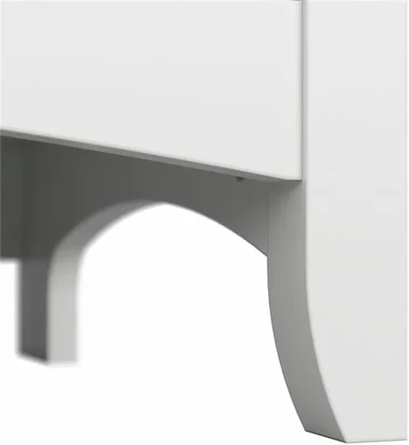 Miniatura 7 de Bush Furniture Salinas - Estantería alta de 5 estantes, juego de 2 en gris Shiplap y blanco puro, almacenamiento vertical de oficina, estanterías