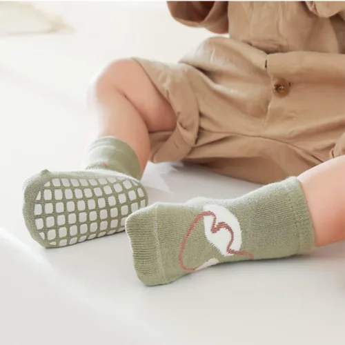 Miniatura 6 de Adeimoo Calcetines antideslizantes de algodón con diseño de dibujos animados para bebés y niñas pequeñas