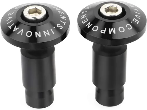 Miniatura 5 de GUAIMI Extremos de barra de motocicleta Street Bike 7/8" Agarres para manillar Tapones universales para motocicletas-Negro