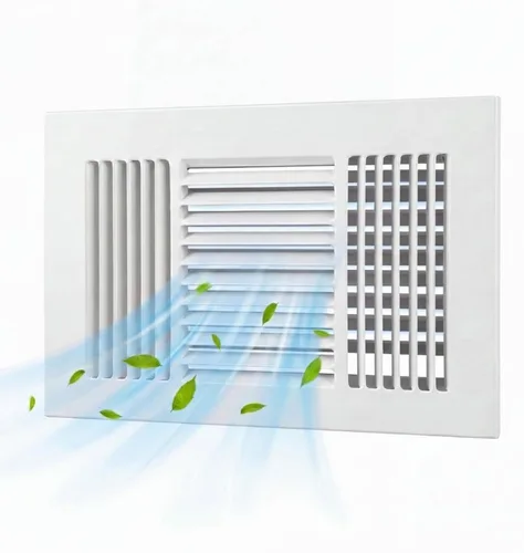Miniatura 9 de Zonon 1 cubierta de ventilación de techo de 6 x 10 pulgadas, 3 vías para pared lateral, pared lateral, cubierta de ventilación de aire