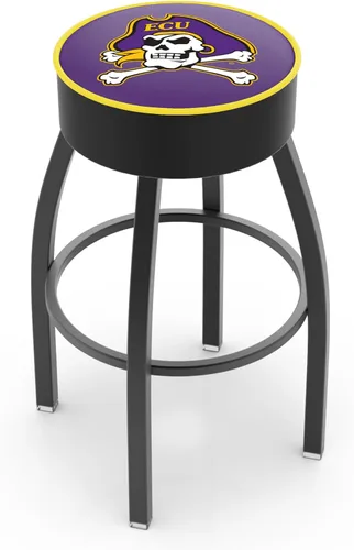 Miniatura 20 de The Holland Bar Stool Company L8B1-4 Georgia Tech - Taburete giratorio con base antiarrugas, color negro