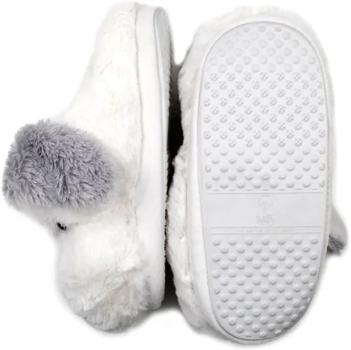 Miniatura 5 de Millffy Lindas pantuflas de peluche para cachorros, pantuflas de felpa suave para perros