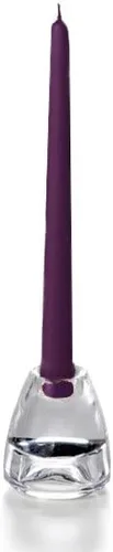 Miniatura 67 de yummi Velas cónicas color rosa claro de 12 pulgadas, 12 por paquete