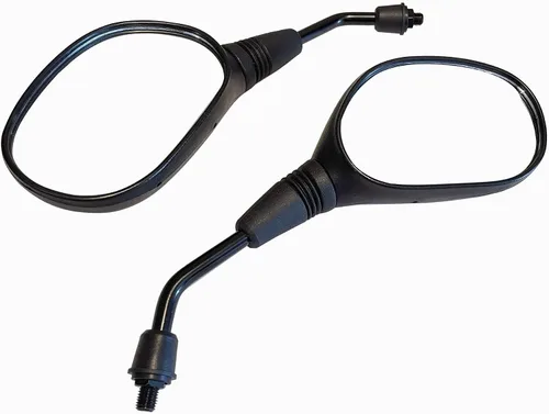 Miniatura 4 de Black Rear View Mirrors Compatible for 2021 Yamaha MT-09 SP