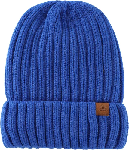 Miniatura 2 de Home Prefer Gorro de invierno para hombre, gorro de punto de vellón, gorro cálido para hombre y mujer