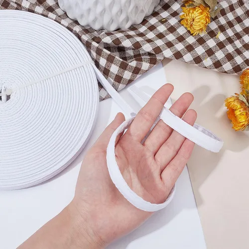 Miniatura 3 de PH PandaHall Deshuesado cubierto de algodón para costura, 12 yardas de 0.394 in, corsé de plástico para deshuesar, accesorios de ropa, sujetador