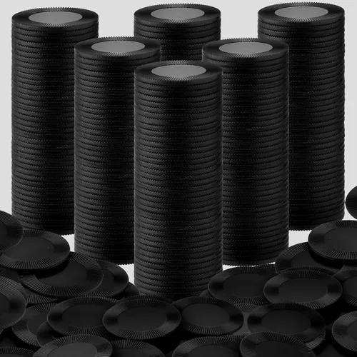 Coopay 500 fichas de póquer de plástico, fichas de bingo de 1 pulgada, contadores de aprendizaje a granel, juego de cartas de póquer, marcadores de