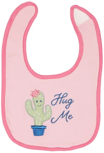 Miniatura 2 de Hudson - Babero unisex de algodón para bebé, baberos de algodón, talla única , Cactus rosa