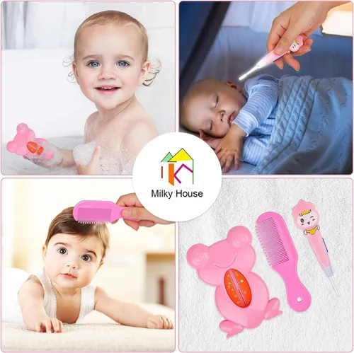 Miniatura 3 de Kit de cuidado de la salud y aseo del bebé, juego de cuidado de la salud del bebé 13 en 1, kit de cuidado de la salud del bebé para niños y niñas