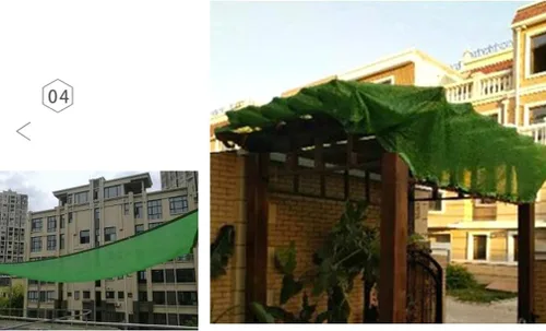 Miniatura 8 de Tela de malla transpirable permeable al agua y al aire, 85 % de protección UV, malla de cifrado de 12 pines, para patio, balcón, jardín, verde
