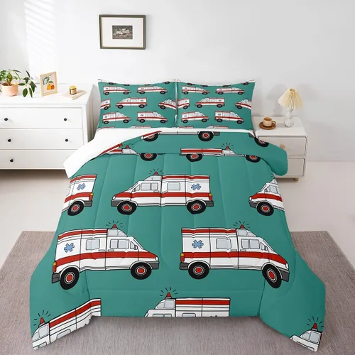 Miniatura 35 de Feelyou Juego de edredón de panda de dibujos animados para niños, edredón de animales lindos para niños y niñas, juego de ropa de cama kawaii panda