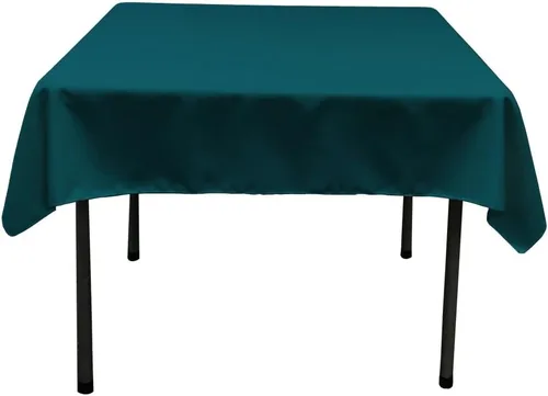 Miniatura 6 de LA Linen. Mantel cuadrado de popelina de poliéster