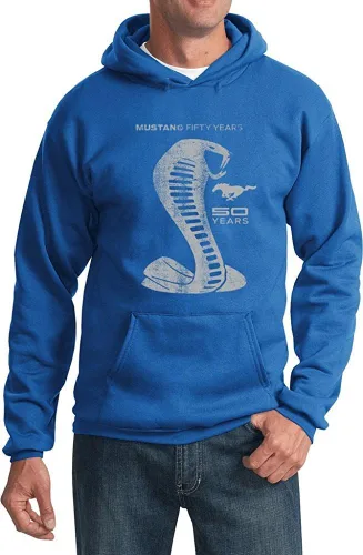 Miniatura 3 de Lucky Ride Sudadera con capucha Ford Mustang Shelby Cobra con diseño de 50 años